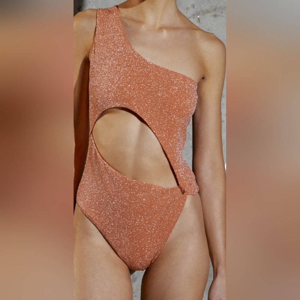 Baobab Collection Orange/Mandarine Shimmer One Piece